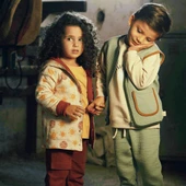 Kontrast Biyeli Kapitone Yelek-Mint thumbnail 2