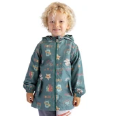 Unisex Çocuk Yağmurluk-Yeşil - 1