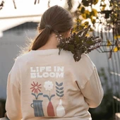 Yaz Buketi Eşofman Takımı-Bej - 3