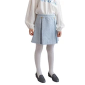 Kız Çocuk Pileli Tüvit Etek - 1