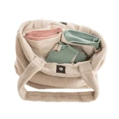 Minimal Peluş Anne-Bebek Bakım Çantası thumbnail 3