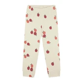 Elma Aşkı Uzun Kollu Pijama Takımı-Bej thumbnail 3