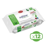 Softline Fresher Yüzey Islak Temizlik Havlusu 100'lü x 12 Adet - 1