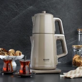 Schafer Teaform Plus Paslanmaz Çay Makinesi-Bej thumbnail 1