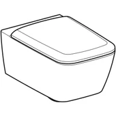 Geberit iCon Square Rimfree Asma Klozet,Kapak Rezervuar Stop Valf Kumanda Paneli Dahil thumbnail 3