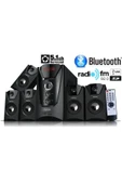 5+1 Sinema Sistemi Bluetoothlu Dijital Ekran Radyolu Usb Ses Sistemi - 1