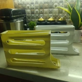 25 li Plastik buzdolabı yumurta düzenleme saklama rafı thumbnail 5