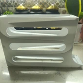 25 li Plastik buzdolabı yumurta düzenleme saklama rafı thumbnail 7