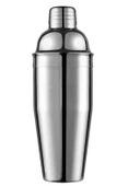 750 ml Büyük Boy Shaker Kokteyl Hazırlama Kabı Bardağı Kokteyl Karıştırıcı Komple Çelik  - 1