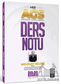 AGS Mevzuat Bilgisi Ders Notu - İsmail Eryılmaz - 2