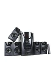 5+1 Sinema Sistemi Bluetoothlu Dijital Ekran Radyolu Usb Ses Sistemi - 2