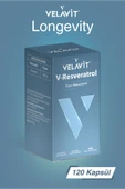 Velavit V-Resveratrol 120 Kapsül thumbnail 1