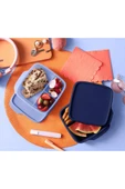 Tupperware Bölmeli Yemek Taşıma Kabı 550 ml Gece Mavisi - 3