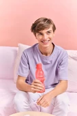 Tupperware Eco Şişe 500 ml - Pembe Kolay Açılır Kapaklı Su Şişesi | Çevre Dostu Tasarım - 4