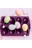 Tupperware Silikon Sürpriz Yumurta Pişirme Kalıbı - Mor Mikrodalga ve Fırın Uyumu - 2