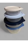 eksarbutik Tupperware Şeffaf Saklama Kabı Seti - 4 Farklı Boy (300ml - 630ml - 850ml - 1.9L) - 1