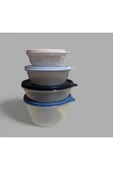 eksarbutik Tupperware Şeffaf Saklama Kabı Seti - 4 Farklı Boy (300ml - 630ml - 850ml - 1.9L) - 2