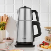 Schafer Teaform Plus Paslanmaz Çay Makinesi-Inox - 1