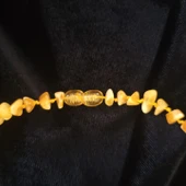 Kehribar Kolye Taş Kesim Gerçek Sertifikalı thumbnail 4