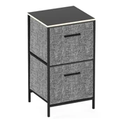 Çocuk 2 Çekmeceli Orta Boy Komodin Sehpa Füme 1608 - 4