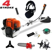 Gardenpro TK40FA 4 Zamanlı Tırpan-Testere+Çapalama Aparatı - 1