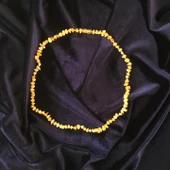 Kehribar Kolye Taş Kesim Gerçek Sertifikalı thumbnail 2