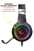 Rm-k56 Specter Usb 7.1 Rgb Mikrofonlu Oyuncu Kulaklığı Gaming Kulaklık E-Spor Kulaklık - 4