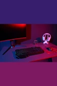 KM-28 Heirloom Işıklı 7 Tuş 8000DPI Gaming Klavye + Mouse Set Oyuncu Set Oyuncu Klavye Oyuncu Mouse - 7