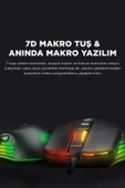 Smx-r43 X-grind Usb Siyah 6400 Dpi Rgb Led Efektli Gaming Oyuncu Mouse Modern Tasarım 826334 - 5