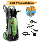 Lavor Predator Elektrikli Basınçlı Yıkama Makinası Araç Araba Oto Yıkama Tabancalı 180 Bar 2500 W - 1