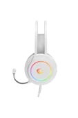 ORBIT-S Beyaz RGB Led 7.1 Gaming Kulaklık Mikrofonlu Oyuncu Kulaklığı thumbnail 6