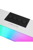 Md-sbt25 Beyaz Rgb Oyuncu Speaker Soundbar Sese Duyar 10wmicrosd Taşınır Bluetooth Hoparlör Speaker - 7