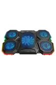 Ad-rc14 X-ranger Rgb 5fan Yükseklik Ayarlı Telefon Tutucu 9-17" Notebook Soğutucu Laptop Soğutucu - 5