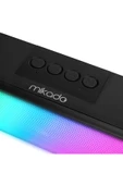 Md-sbt25 Siyah Rgb Oyuncu Speaker Soundbar Sese Duyar 10wmicrosd Taşınır Bluetooth Hoparlör Speaker - 5