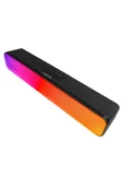 Md-sbt25 Siyah Rgb Oyuncu Speaker Soundbar Sese Duyar 10wmicrosd Taşınır Bluetooth Hoparlör Speaker - 2