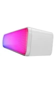 Md-sbt25 Beyaz Rgb Oyuncu Speaker Soundbar Sese Duyar 10wmicrosd Taşınır Bluetooth Hoparlör Speaker - 3
