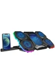 Ad-rc14 X-ranger Rgb 5fan Yükseklik Ayarlı Telefon Tutucu 9-17" Notebook Soğutucu Laptop Soğutucu - 2