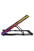 Ad-rc14 X-ranger Rgb 5fan Yükseklik Ayarlı Telefon Tutucu 9-17" Notebook Soğutucu Laptop Soğutucu - 4