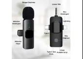 Mikrofon Yaka 2 Adet Kablosuz Type-c Lightning Aux 3 İn 1 Platoon PL-2452 - 3