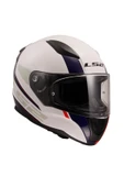 LS2 RAPID 2 DRIVEWAY BEYAZ-MAVİ KASK - 6