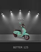 RKS BITTER 125 SCOOTER BENZİNLİ MOTOSİKLET - 1
