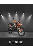 RKS NR200 Cross 197 cc Motosiklet Turuncu - 1