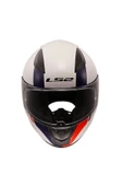 LS2 RAPID 2 DRIVEWAY BEYAZ-MAVİ KASK - 4