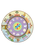 MERT BEBEK Benim Saat Puzzle'm Saat Puzzle , Yuvarlak Puzzle - 2