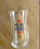 1 ADET YENİ RAKI BARDAĞI ÇAY BARDAĞI FORMUNDA RAKI BARDAĞI - 2