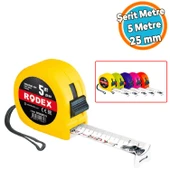 Şerit Metre Darbeye Dayanıklı Kilitli 5 Metre x 25 mm - 1