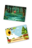 MERT BEBEK MY STİCKER BOOK '' BÖCEKLER-ÇİFTLİK'' , 2Lİ SET TÜKENMEYEN STİCKER KİTABI - 6
