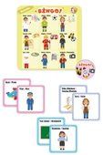 MERT BEBEK BİNGO OYUNU / MESLEKLER VE YARDIMCI ARAÇLARI - OCCUPATİONS AND AUXİLİARY TOOLS - 3