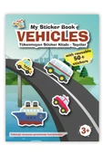 MERT BEBEK MY STİCKER BOOK '' TAŞITLAR-MESLEKLER'' , 2Lİ SET TÜKENMEYEN STİCKER KİTABI - 4