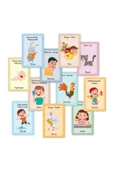 MERT BEBEK MESLEK KARTLARI- RESİMLİ SES VE KAVRAM KARTLARI İKİLİ SET - 5